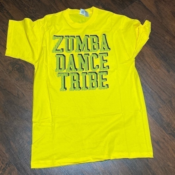 ZUMBA T-Shirt “ZUMBA DANCE TRIBE” customazible 100% cotton Large new - Picture 5 of 5